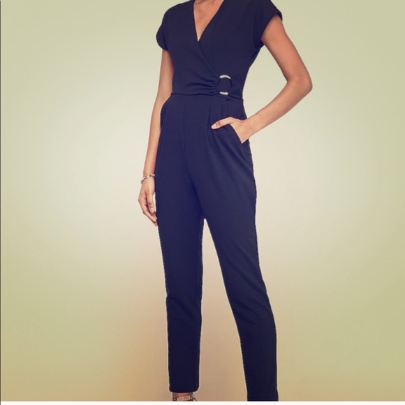 Express Pants - NWT EXPRESS NAVY PANTS ROMPER XSMALL POCKETS